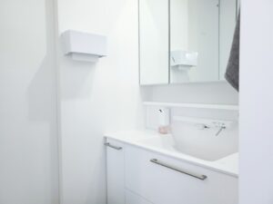 福岡県直方市|洗面所 洗面化粧台交換工事