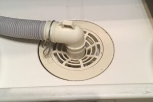 洗濯場の排水つまりの原因