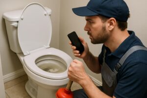 緊急！トイレ詰まり時に今すぐできる応急処置と専門業者一覧