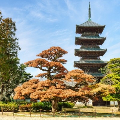 国分寺市｜備中国分寺の五重塔