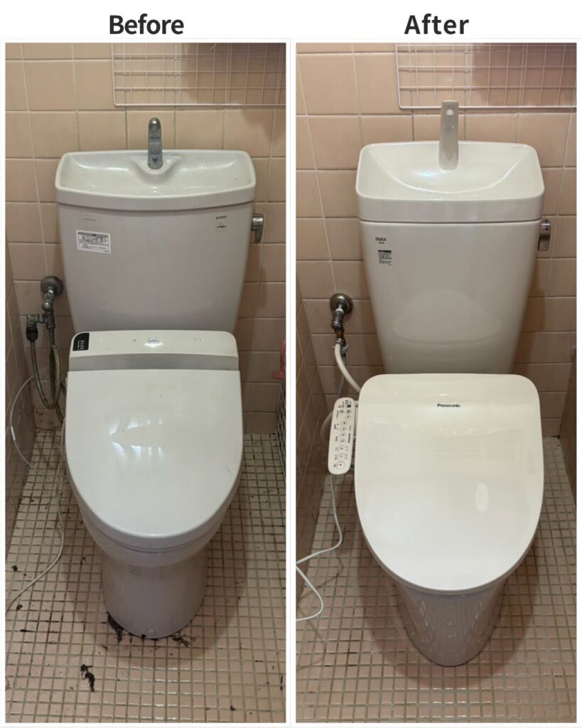 守口市|トイレ交換工事
