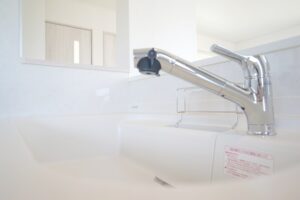 大阪市阿倍野区｜キッチン　浄水器付き水栓に交換