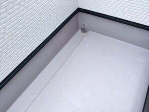 大阪府松原市|ベランダ 排水口詰まり修理