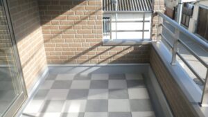 大阪府島本町|ベランダ 排水口詰まり除去