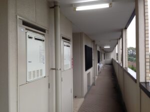 大阪府四條畷市|浴室 給湯器交換