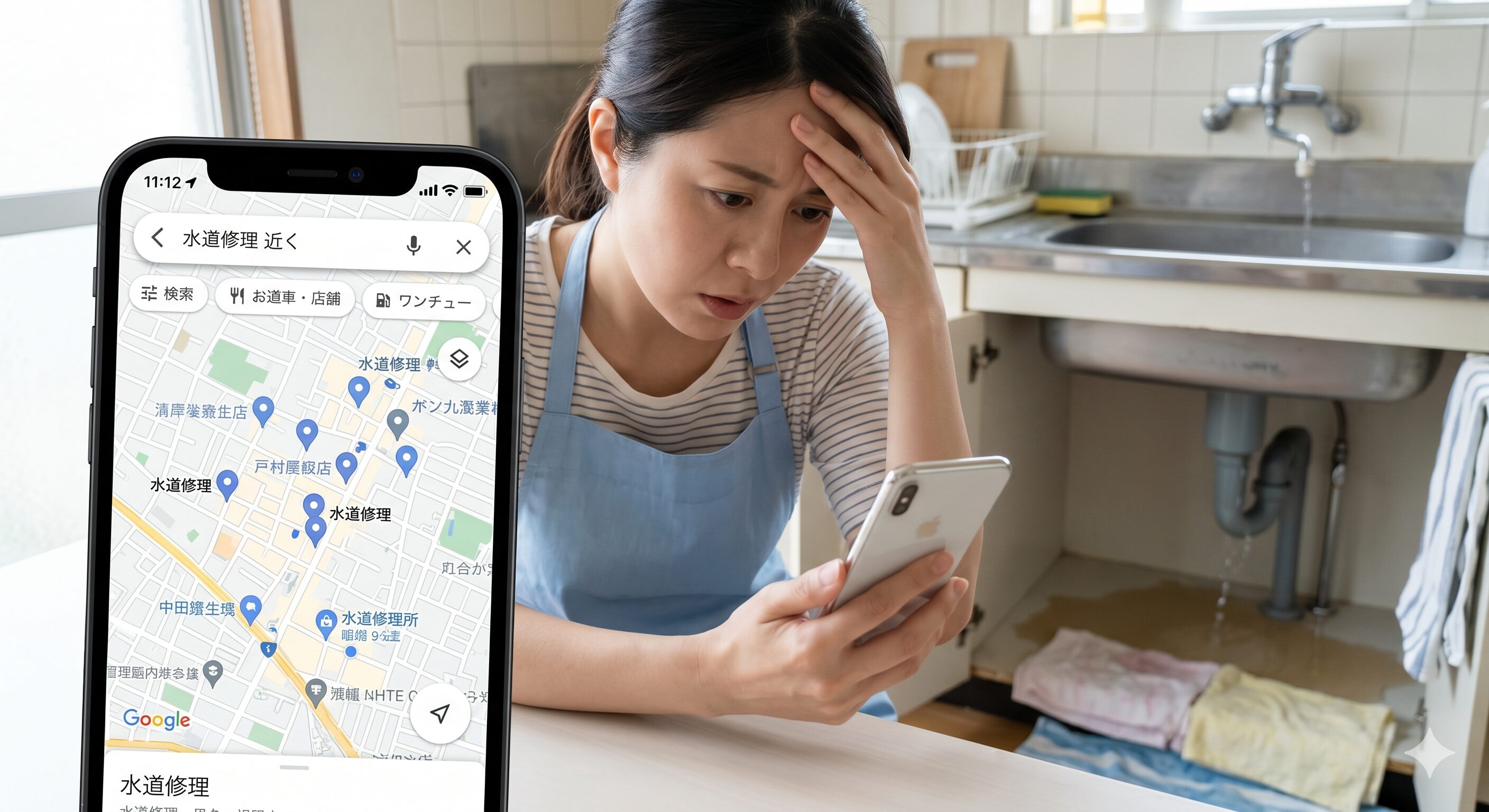 近くの水道修理業者はどう探す？素早く安全に見つける手順