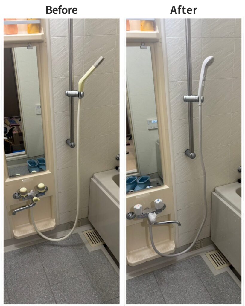 木津川市|浴室 蛇口水漏れ修理