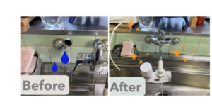 福岡市中央区｜キッチン　混合水栓交換工事