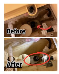 北九州市八幡西区｜トイレ水漏れ修理